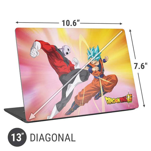 Dragon Ball Super Goku vs Jiren Fate of the Universe Universal Laptop 13in (10.6 x 7.6in) Skin